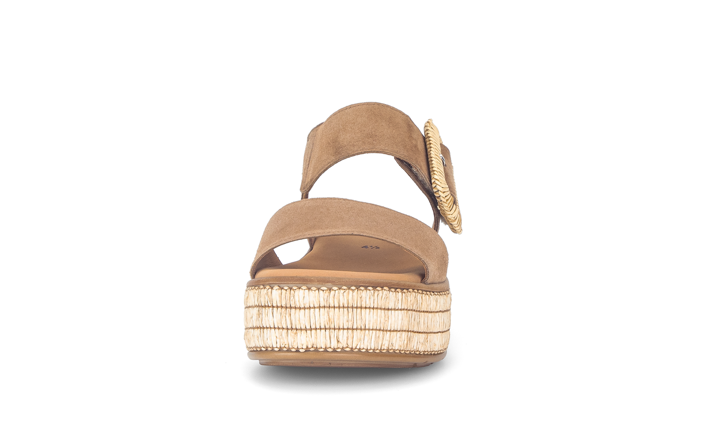 Gabor 84.562.14 Peanut Brown Velcro Sandals