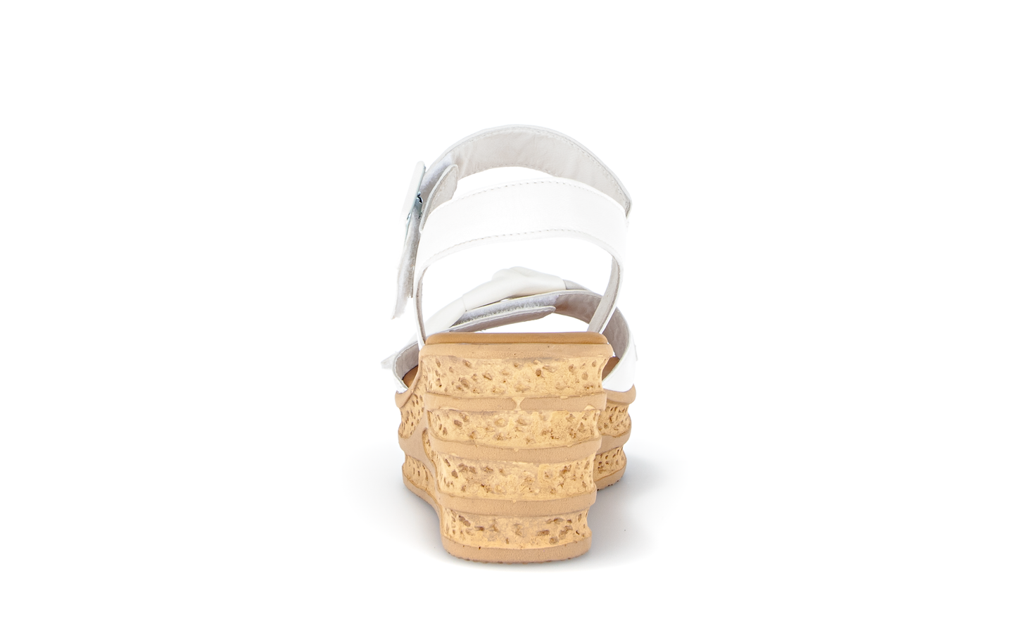 Gabor 84.653.20 Latte Cream Wedge F Fit Sandals