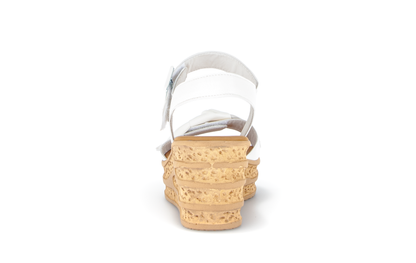 Gabor 84.653.20 Latte Cream Wedge F Fit Sandals