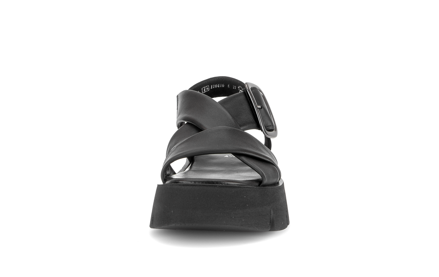 Gabor 84.752.27 Black F Fit Slingback Sandals