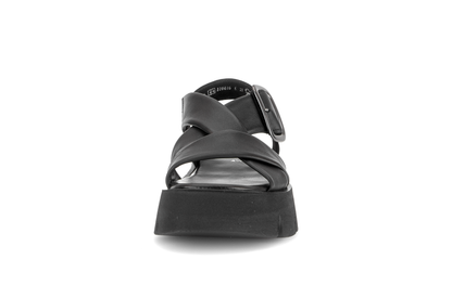 Gabor 84.752.27 Black F Fit Slingback Sandals