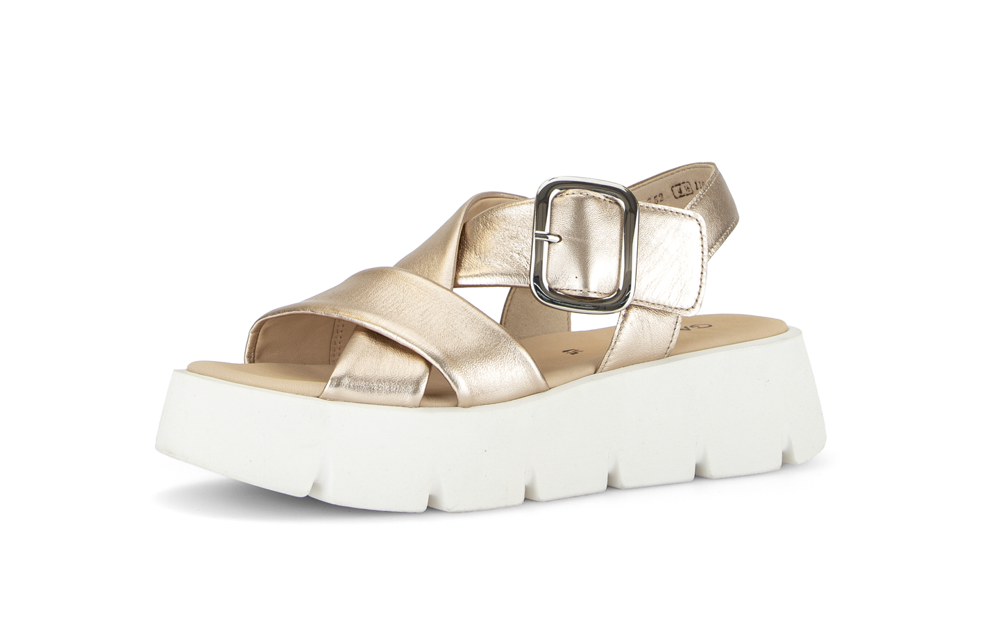 Gabor 84.752.62 Puder Gold F Fit Slingback Sandals