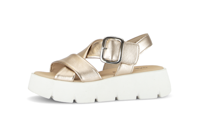 Gabor 84.752.62 Puder Gold F Fit Slingback Sandals