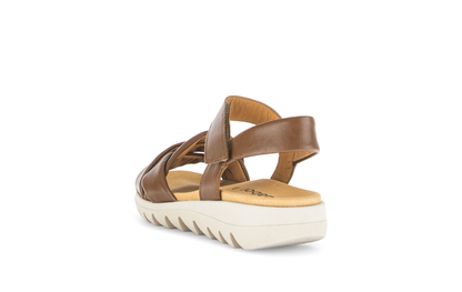 Gabor 84.812.28 Cognac Tan Velcro Sandals