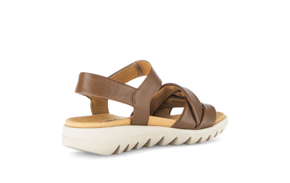 Gabor 84.812.28 Cognac Tan Velcro Sandals