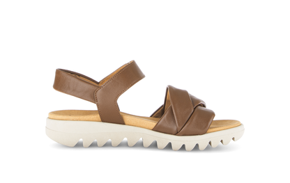 Gabor 84.812.28 Cognac Tan Velcro Sandals
