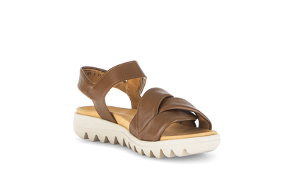 Gabor 84.812.28 Cognac Tan Velcro Sandals