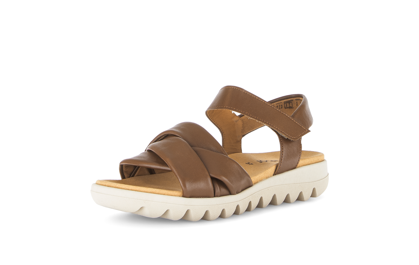 Gabor 84.812.28 Cognac Tan Velcro Sandals