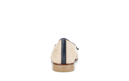Gabor 85.102.46 Natural & Navy Combi F Fit Slip On Pumps