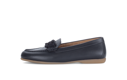 Gabor 85.201.26 Dark Blue Slip On Loafers
