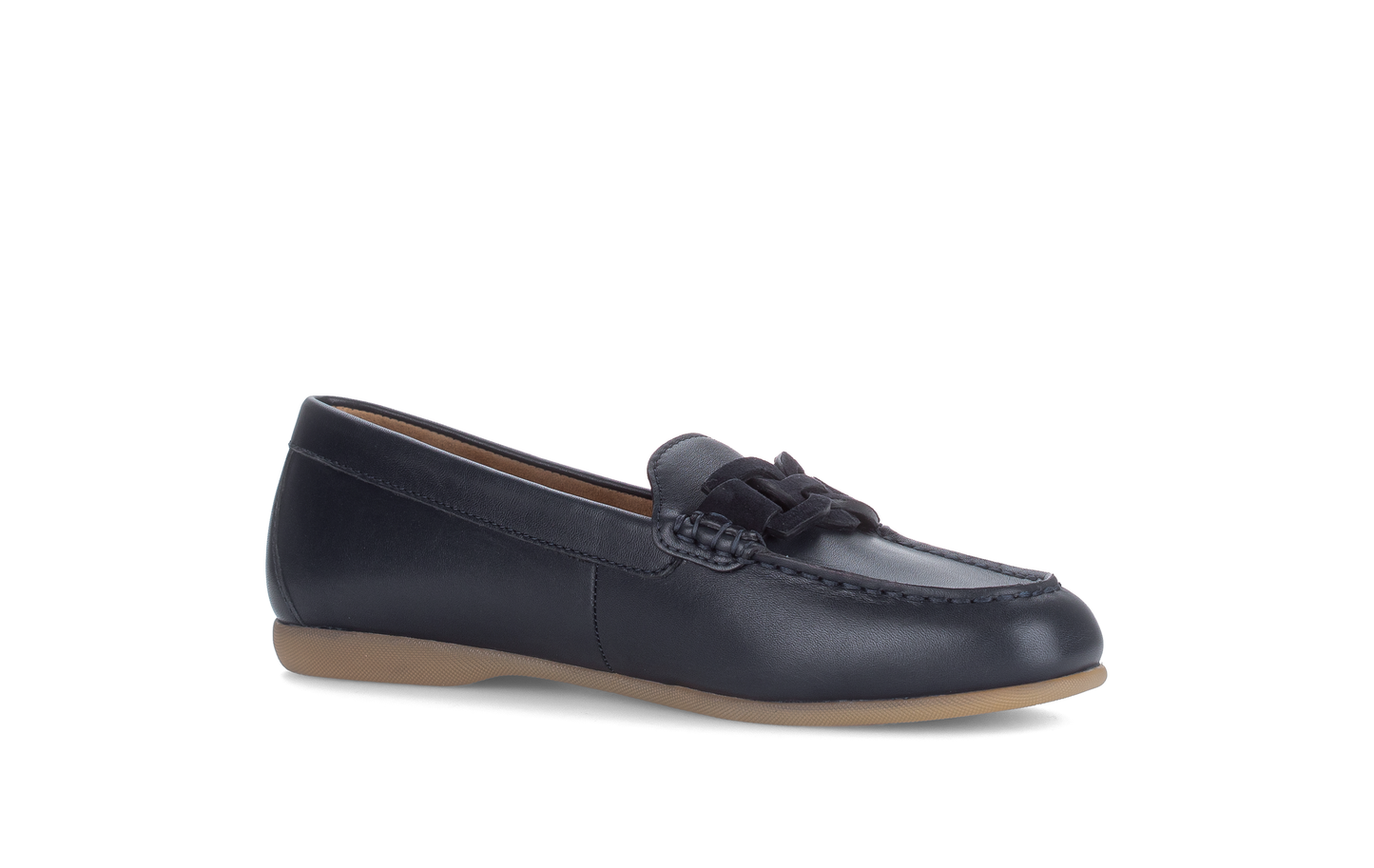 Gabor 85.201.26 Dark Blue Slip On Loafers