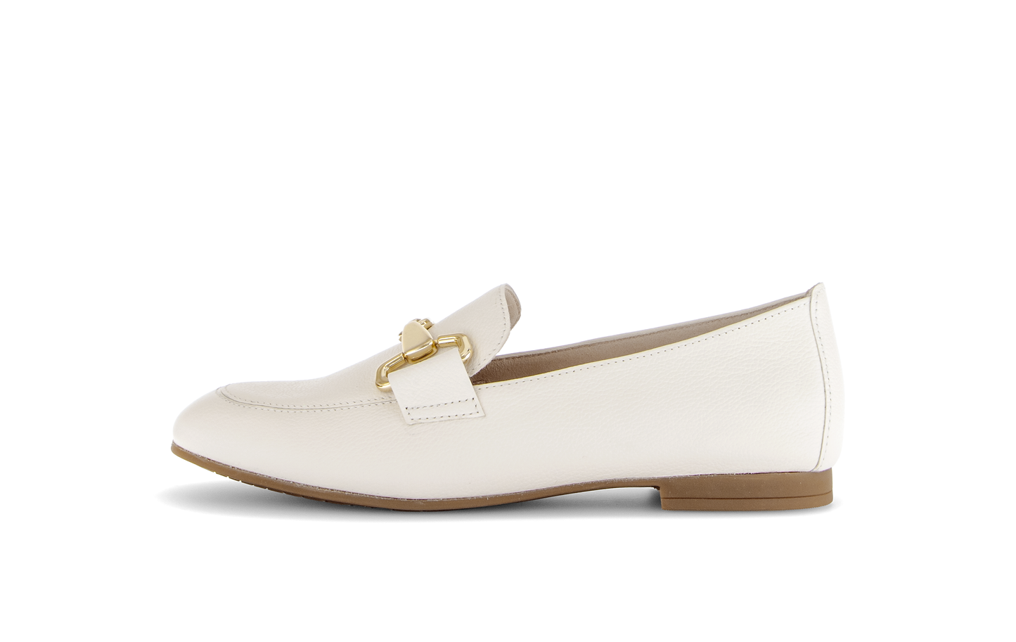 Gabor 85.211.22 Latte Cream & Gold F Fit Slip On Loafers