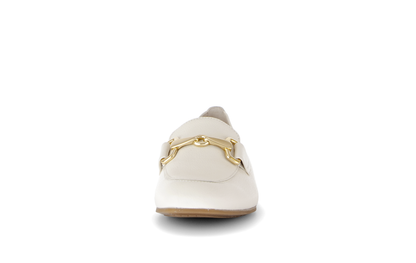 Gabor 85.211.22 Latte Cream & Gold F Fit Slip On Loafers
