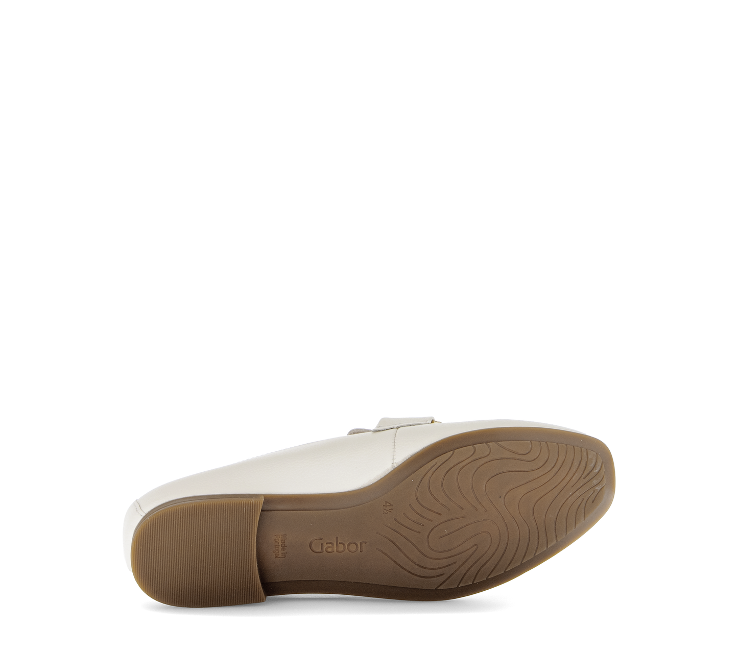 Gabor 85.211.22 Latte Cream & Gold F Fit Slip On Loafers