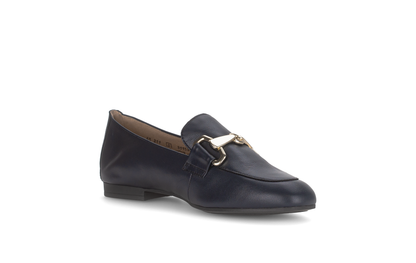 Gabor 85.211.26 Dark Blue Navy F Fit Slip On Loafers