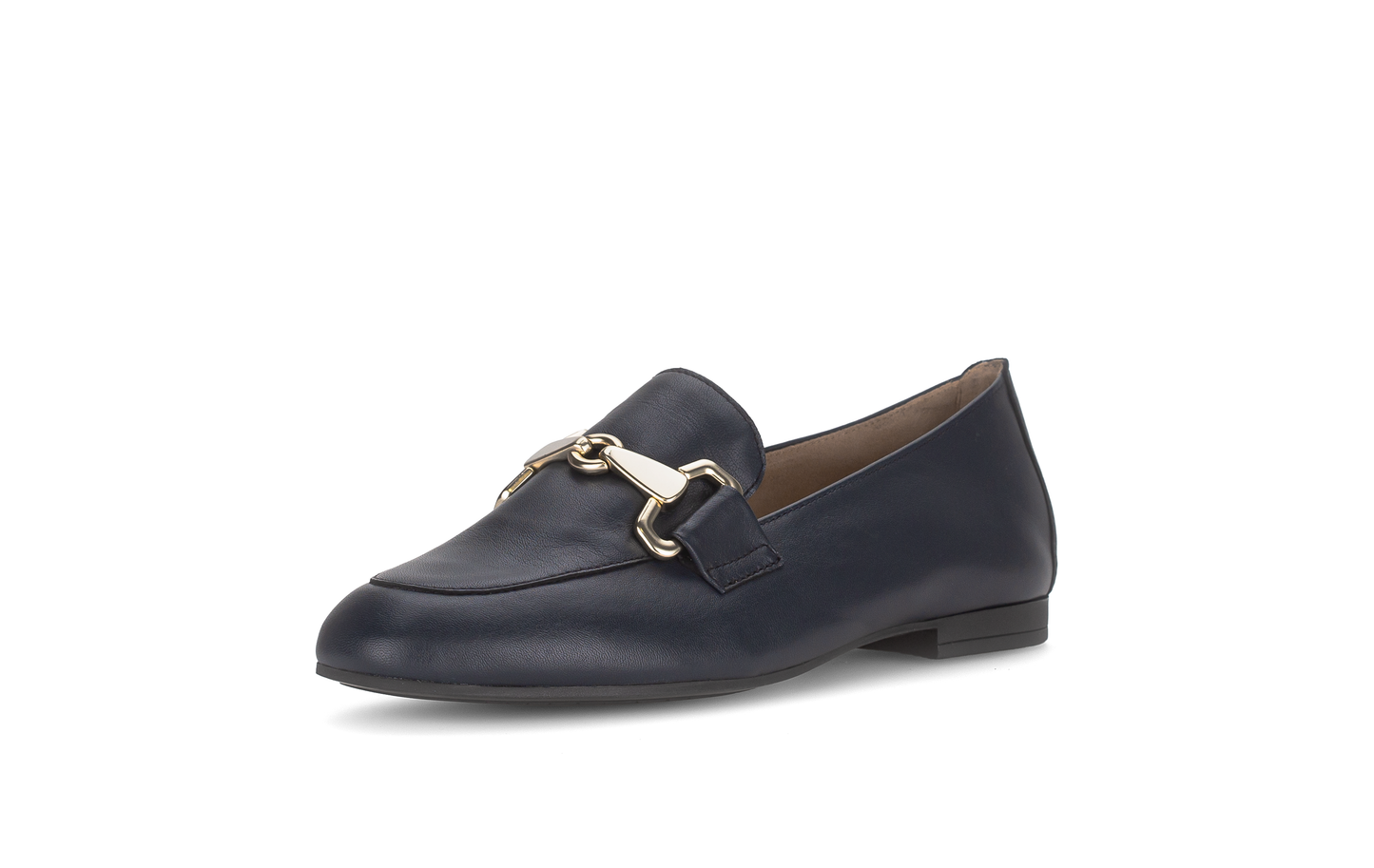 Gabor 85.211.26 Dark Blue Navy F Fit Slip On Loafers