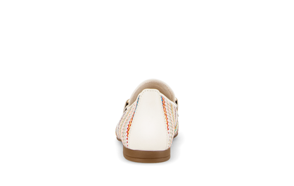 Gabor 85.214.41 Multicolour & Cream F Fit Slip On Loafers