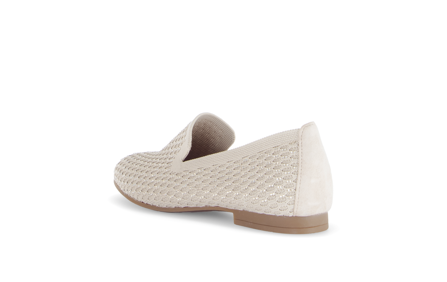 Gabor 85.216.42 Oak Beige Glitter Slip On Shoes