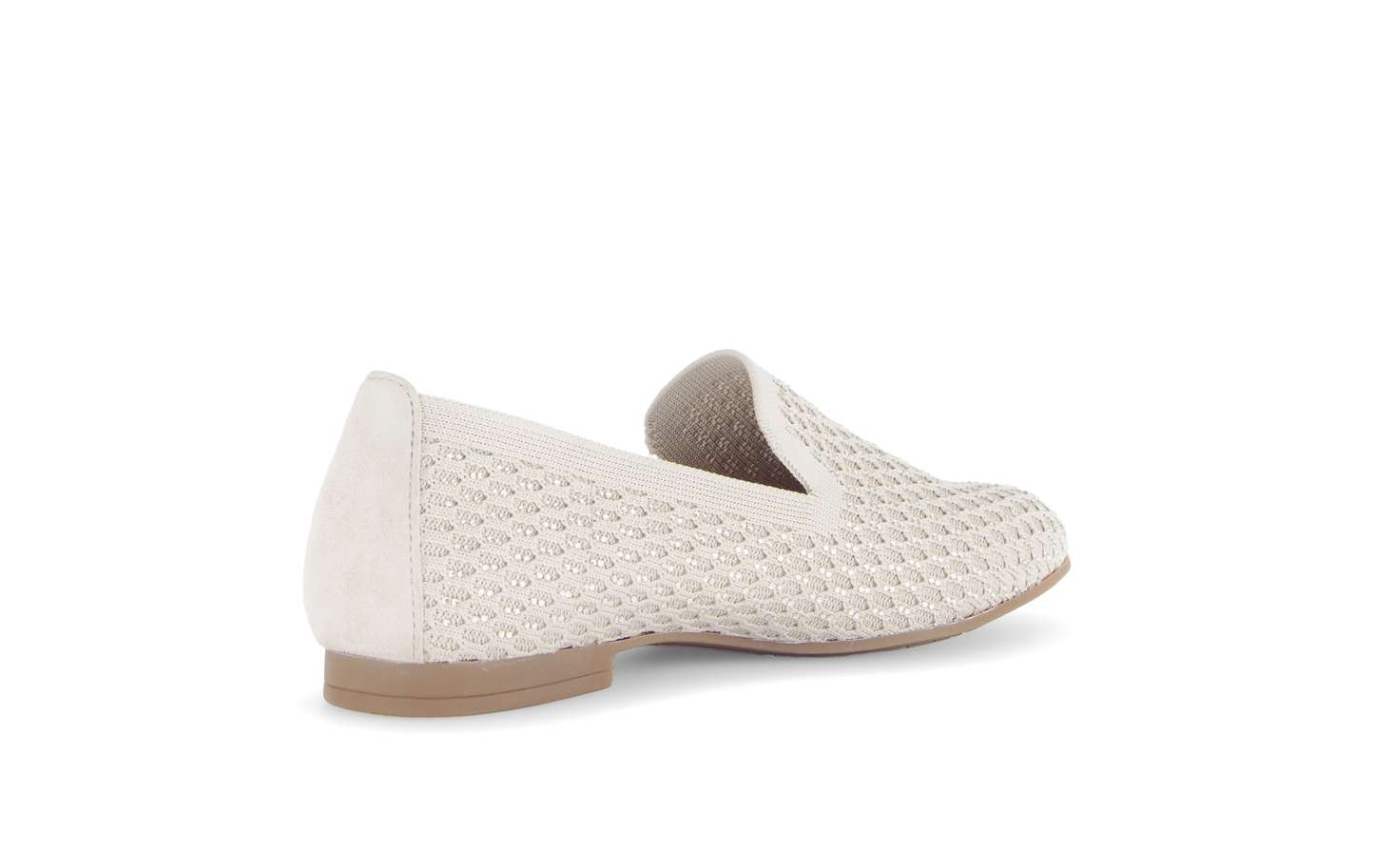 Gabor 85.216.42 Oak Beige Glitter Slip On Shoes