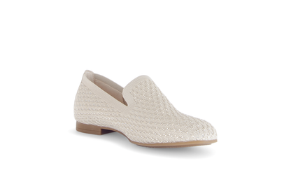 Gabor 85.216.42 Oak Beige Glitter Slip On Shoes