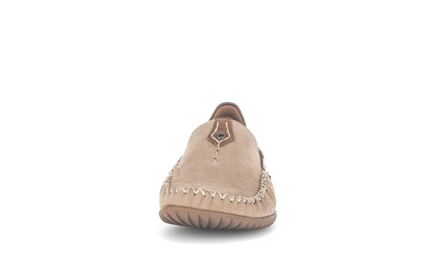 Gabor Comfort 86.090.43 Tan Brown G Fit Slip On Moccasins