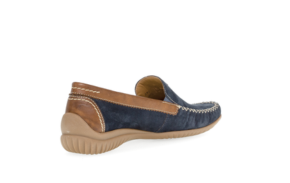 Gabor Comfort 86.090.46 Blue & Brown G Fit Moccasins