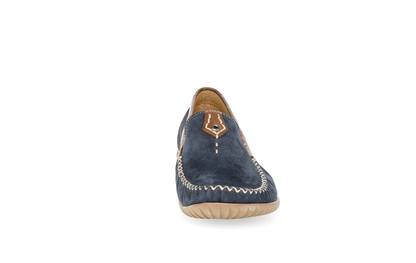 Gabor Comfort 86.090.46 Blue & Brown G Fit Moccasins