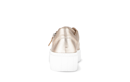 Gabor Comfort 86.415.82 Puder Gold H Fit Trainers with Zip
