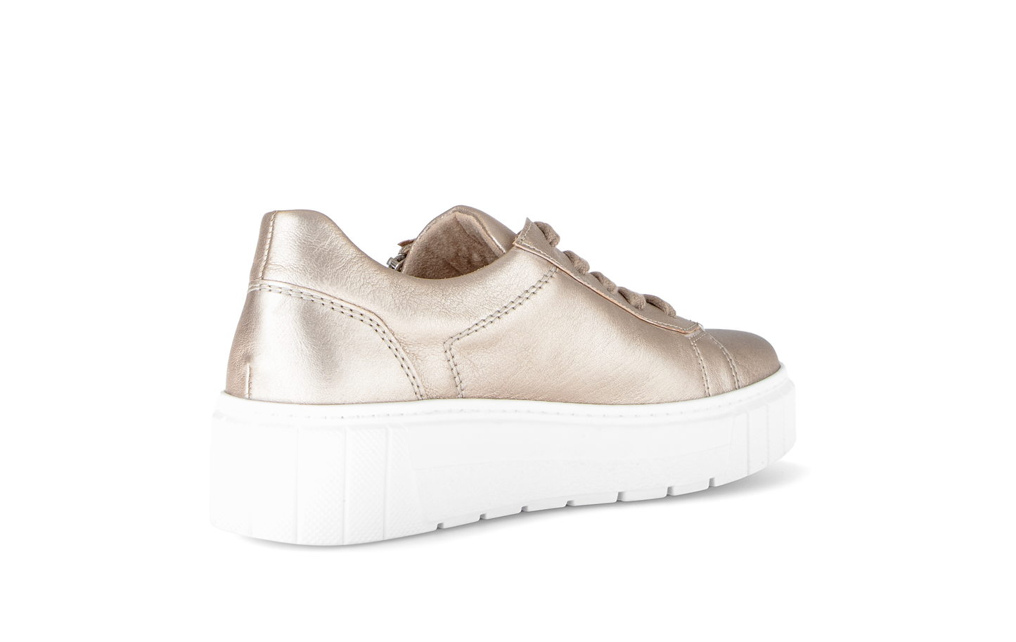 Gabor Comfort 86.415.82 Puder Gold H Fit Trainers with Zip