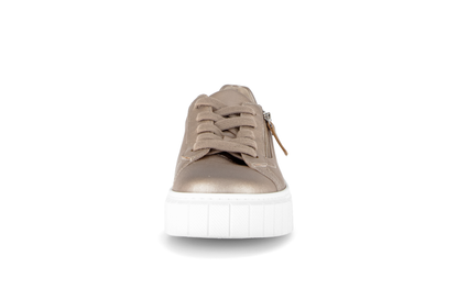 Gabor Comfort 86.415.82 Puder Gold H Fit Trainers with Zip