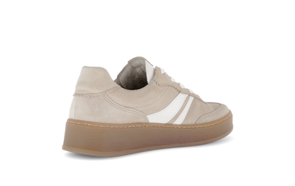 Gabor Comfort 86.475.33 Beige & White Combi G Fit Trainers