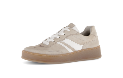 Gabor Comfort 86.475.33 Beige & White Combi G Fit Trainers