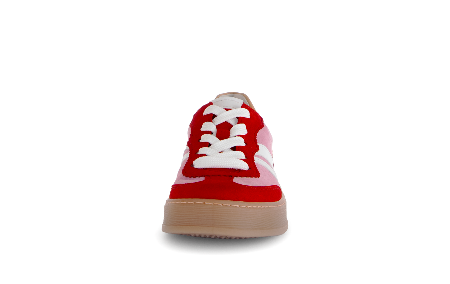 Gabor Comfort 86.475.48 Soft Pink & Red Combi G Fit Trainers