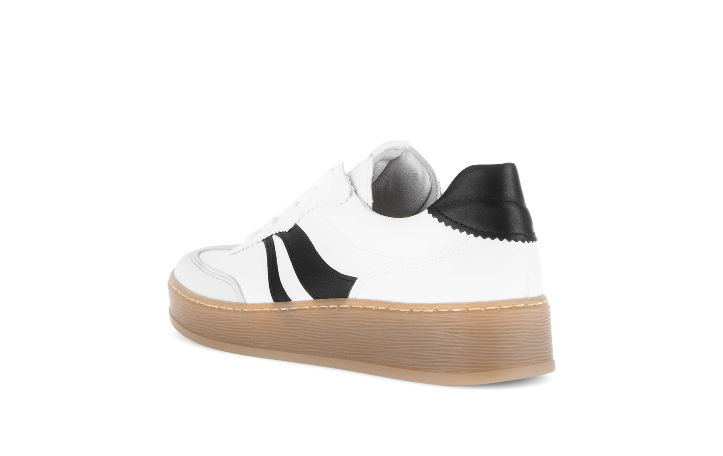 Gabor Comfort 86.475.51 White & Black Combi G Fit Trainers
