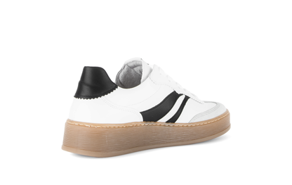 Gabor Comfort 86.475.51 White & Black Combi G Fit Trainers