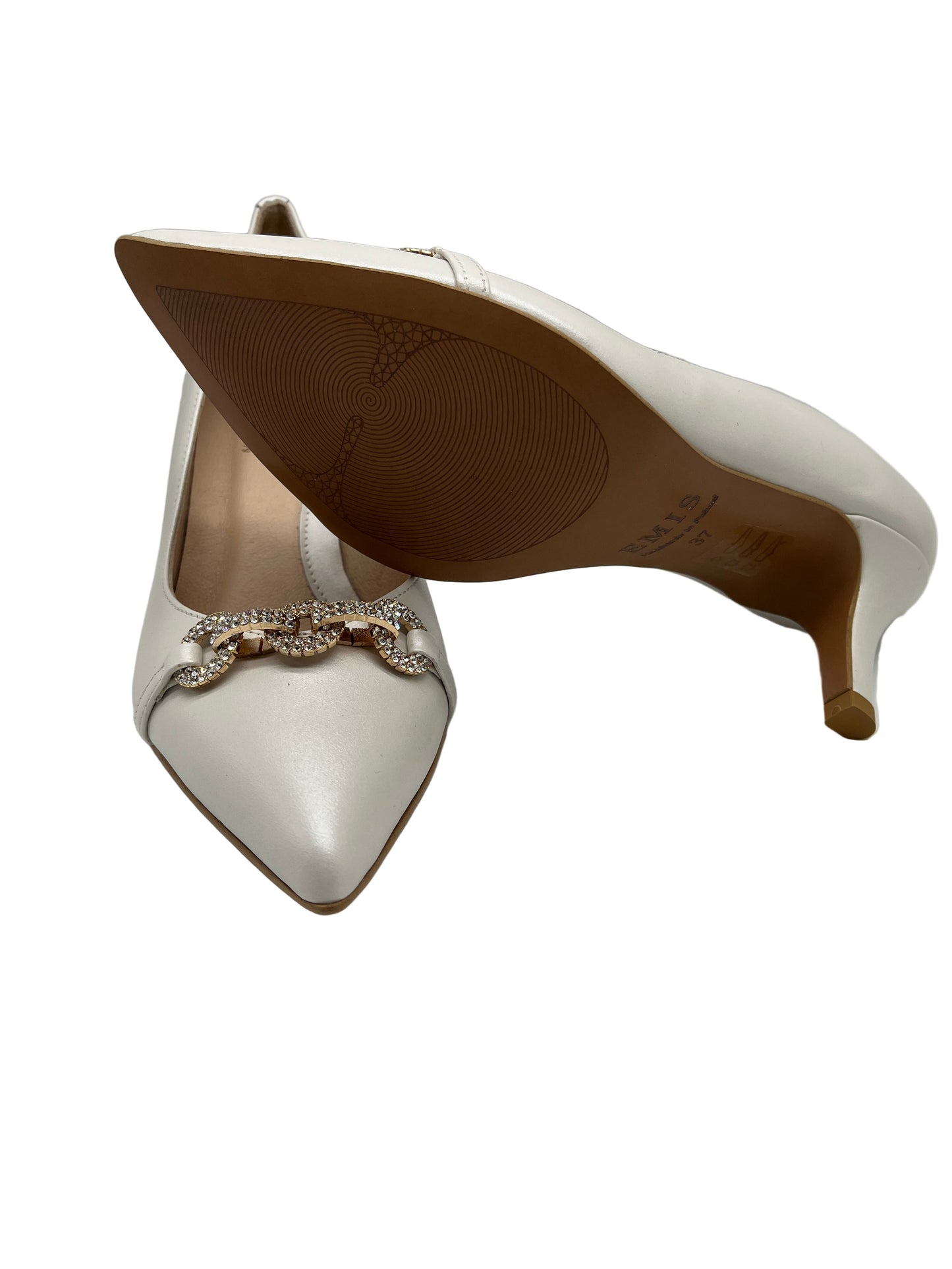 Emis S8438/611o Ecru Pearl Heels