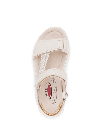 Gabor Rollingsoft 86.833.54 Cream & Beige Slingback Sandals