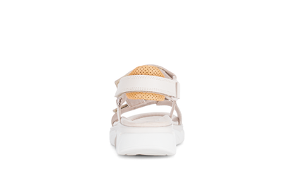 Gabor Rollingsoft 86.833.54 Cream & Beige Slingback Sandals