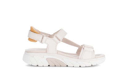 Gabor Rollingsoft 86.833.54 Cream & Beige Slingback Sandals