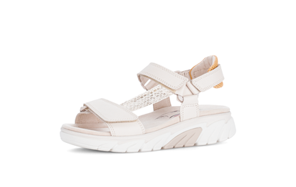 Gabor Rollingsoft 86.833.54 Cream & Beige Slingback Sandals