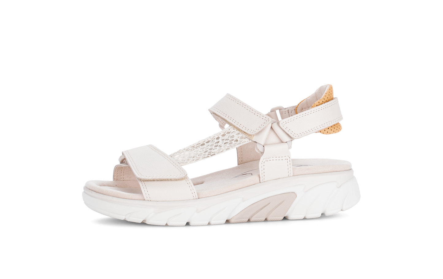 Gabor Rollingsoft 86.833.54 Cream & Beige Slingback Sandals