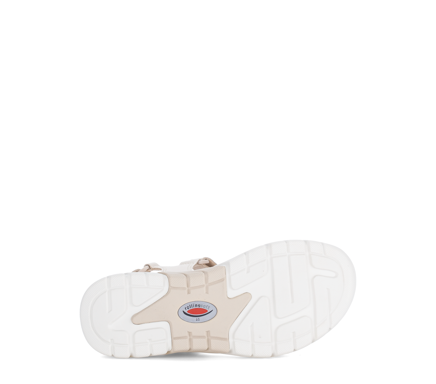 Gabor Rollingsoft 86.833.54 Cream & Beige Slingback Sandals