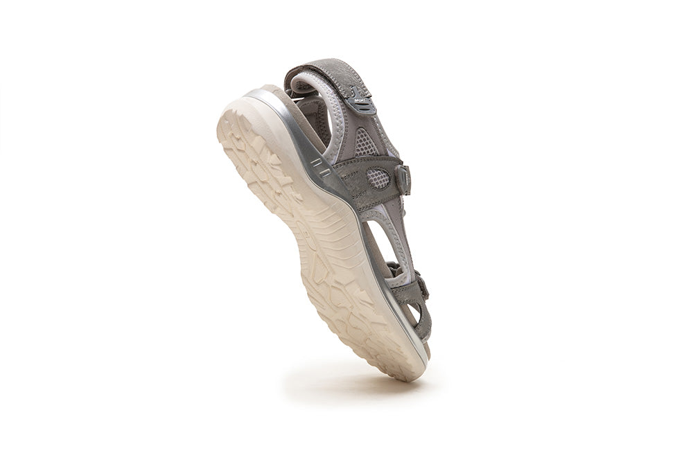 G Comfort 9051-1 GK Grey Combi Velcro Trekking Sandals