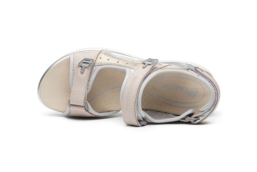 G Comfort 9051-1 PH Beige Champagne Combi Trekking Sandals