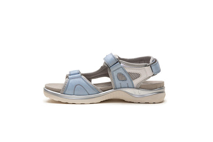 G Comfort 9051-1 Blue & White Velcro Trekking Sandals