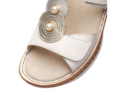 Ara 12-29014 04 Hawaii 2.0 G Fit White Sandals
