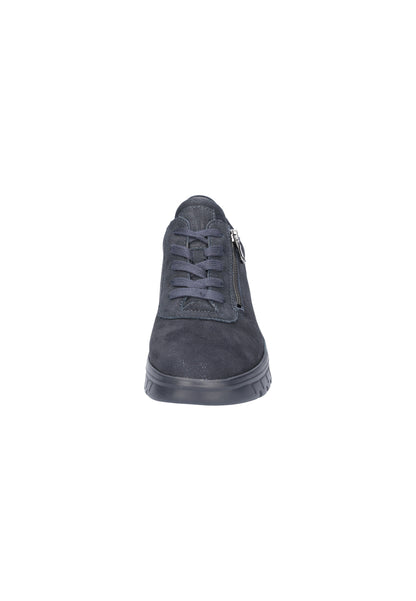 Waldlaufer 913008 202 194 H Fit Biggi Navy Lace & Zip Sneakers