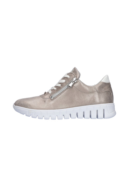 Waldlaufer 916001 307 679 H Fit Bronze Lace & Zip Sneakers