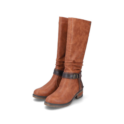 Rieker 91694-24 Peanut Brown High Boots