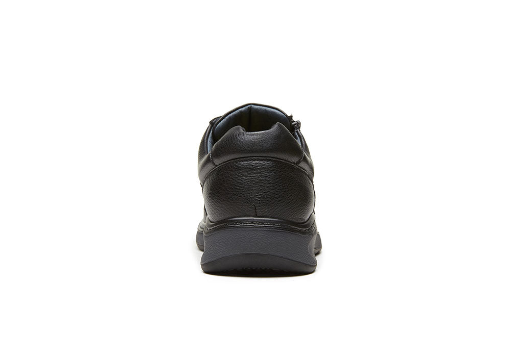 G Comfort 919-2 SN Black Softnappa Lace & Zip Shoes